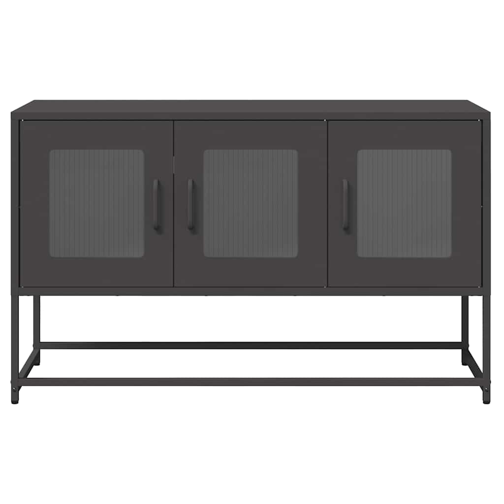 ντουλάπι τηλεόρασης vidaXL Μαύρο 100,5x39x60,5 cm