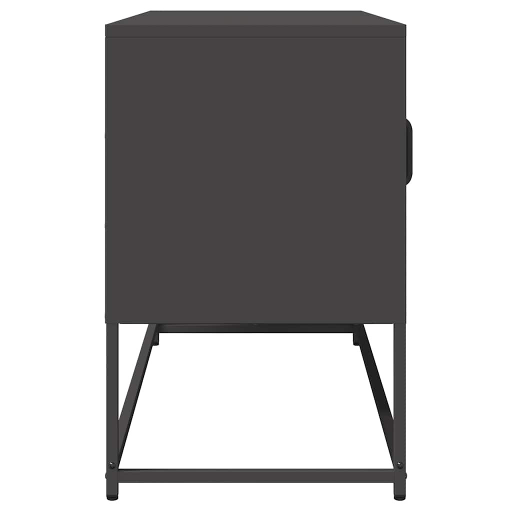 ντουλάπι τηλεόρασης vidaXL Μαύρο 100,5x39x60,5 cm
