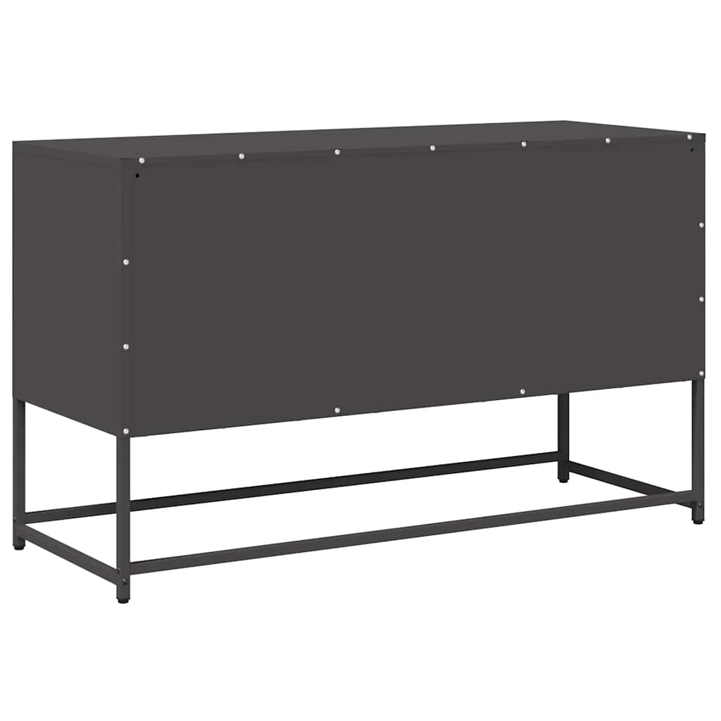 ντουλάπι τηλεόρασης vidaXL Μαύρο 100,5x39x60,5 cm