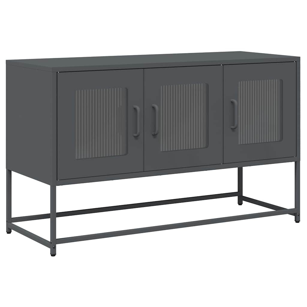 ντουλάπι τηλεόρασης vidaXL Ανθρακί 100,5x39x60,5 cm