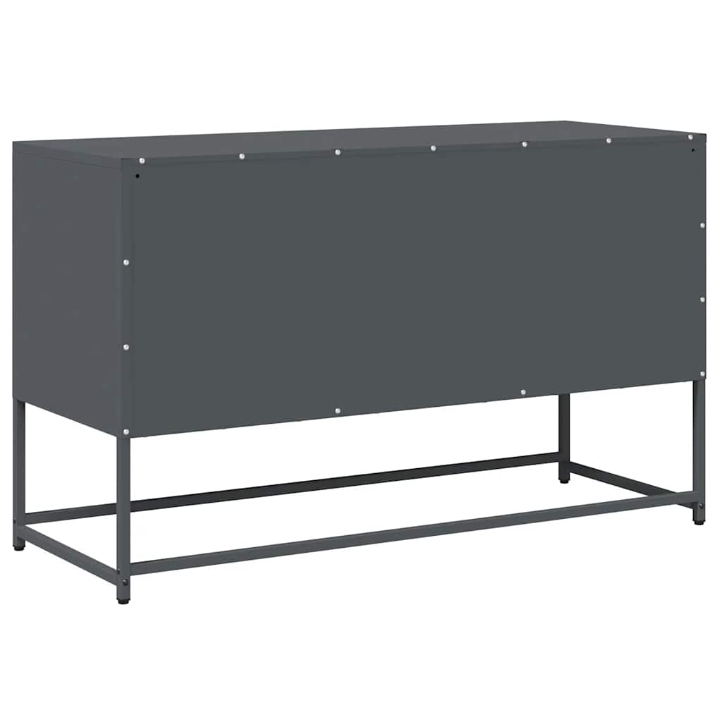 ντουλάπι τηλεόρασης vidaXL Ανθρακί 100,5x39x60,5 cm