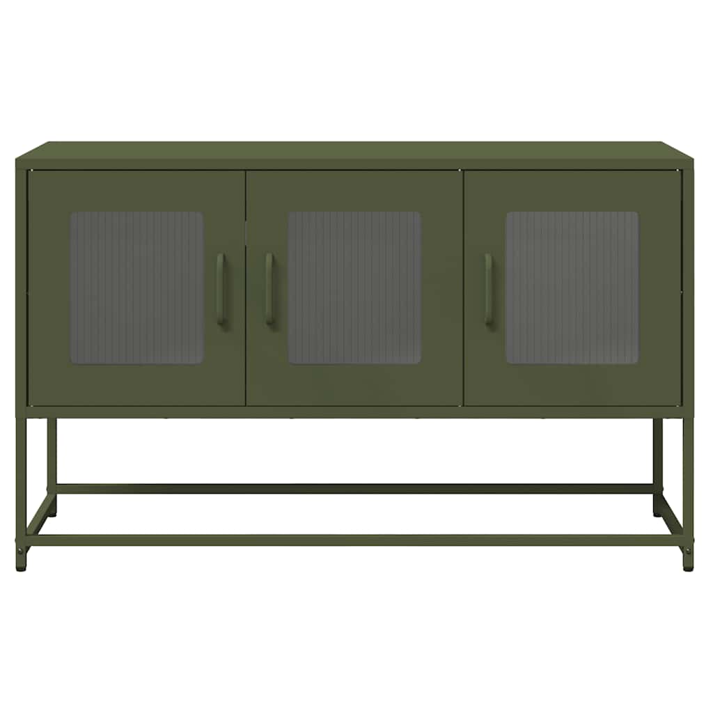 ντουλάπι τηλεόρασης vidaXL Ελαιοπράσινο 100,5x39x60,5 cm