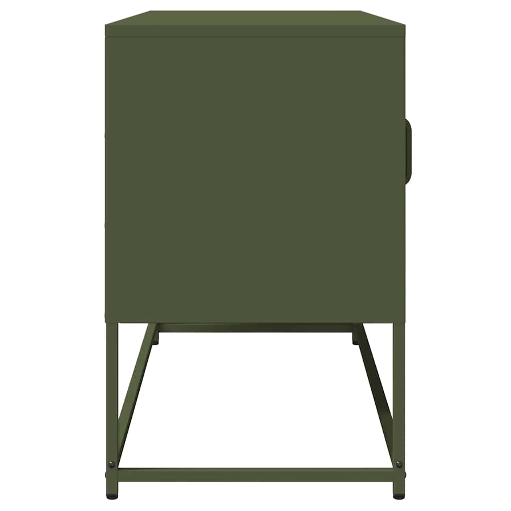 ντουλάπι τηλεόρασης vidaXL Ελαιοπράσινο 100,5x39x60,5 cm