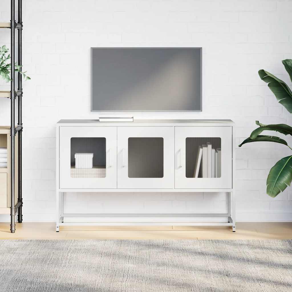 ντουλάπι τηλεόρασης vidaXL Λευκό 100,5x39x60,5 cm