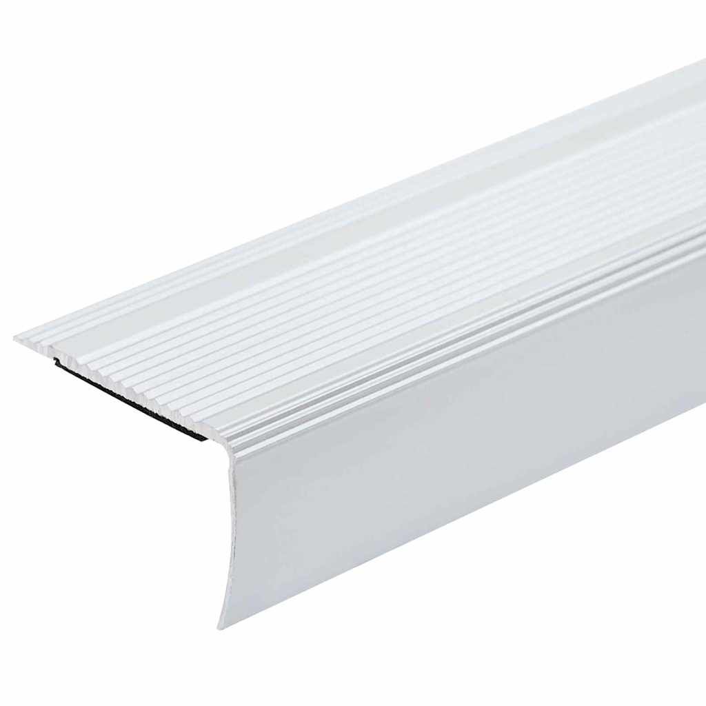 vidaXL Προστατευτικά ακμών σκάλας 30 pcs Ασημί 67 cm Αλουμίνιο