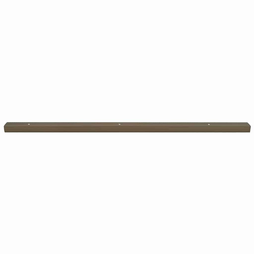 vidaXL Προστατευτικά ακμών σκάλας 30 pcs Καφέ 67 cm Αλουμίνιο