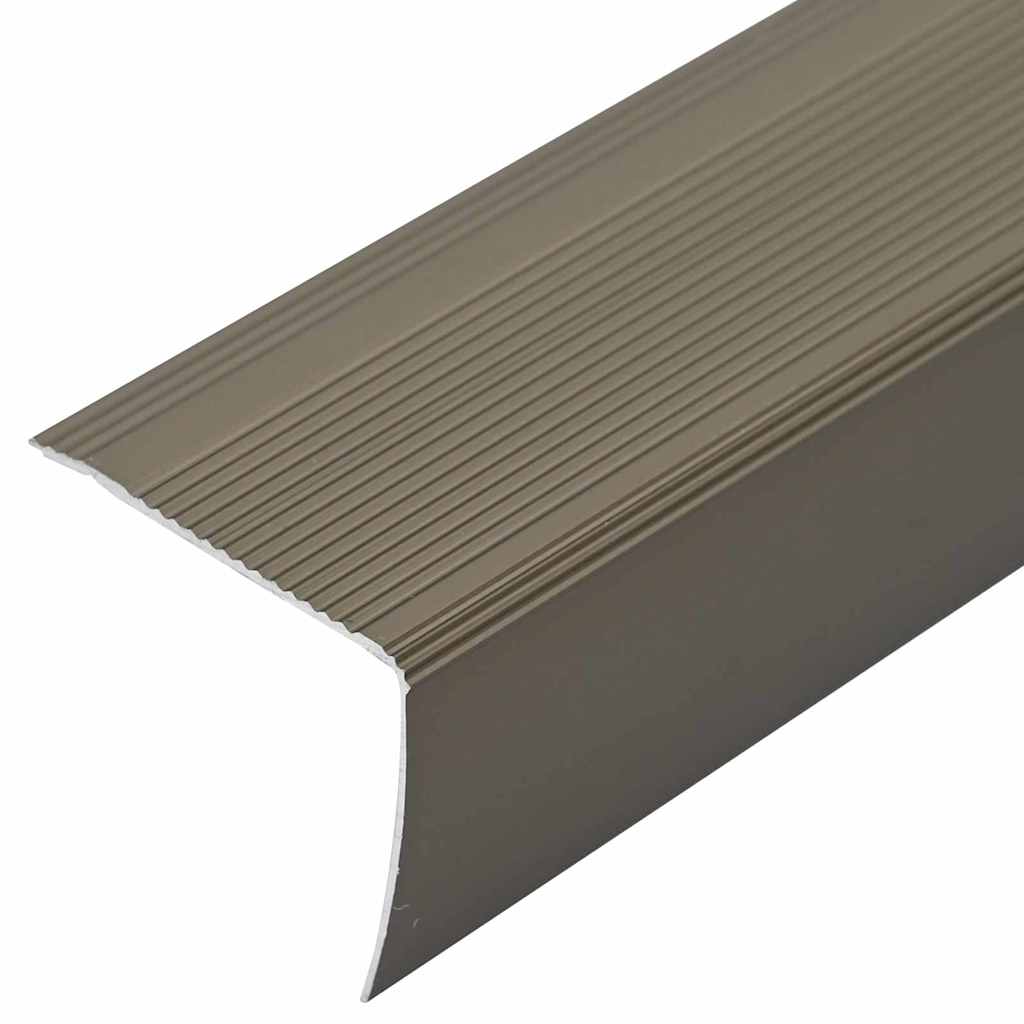 vidaXL Προστατευτικά ακμών σκάλας 30 pcs Μπρονζέ 67 cm Αλουμίνιο