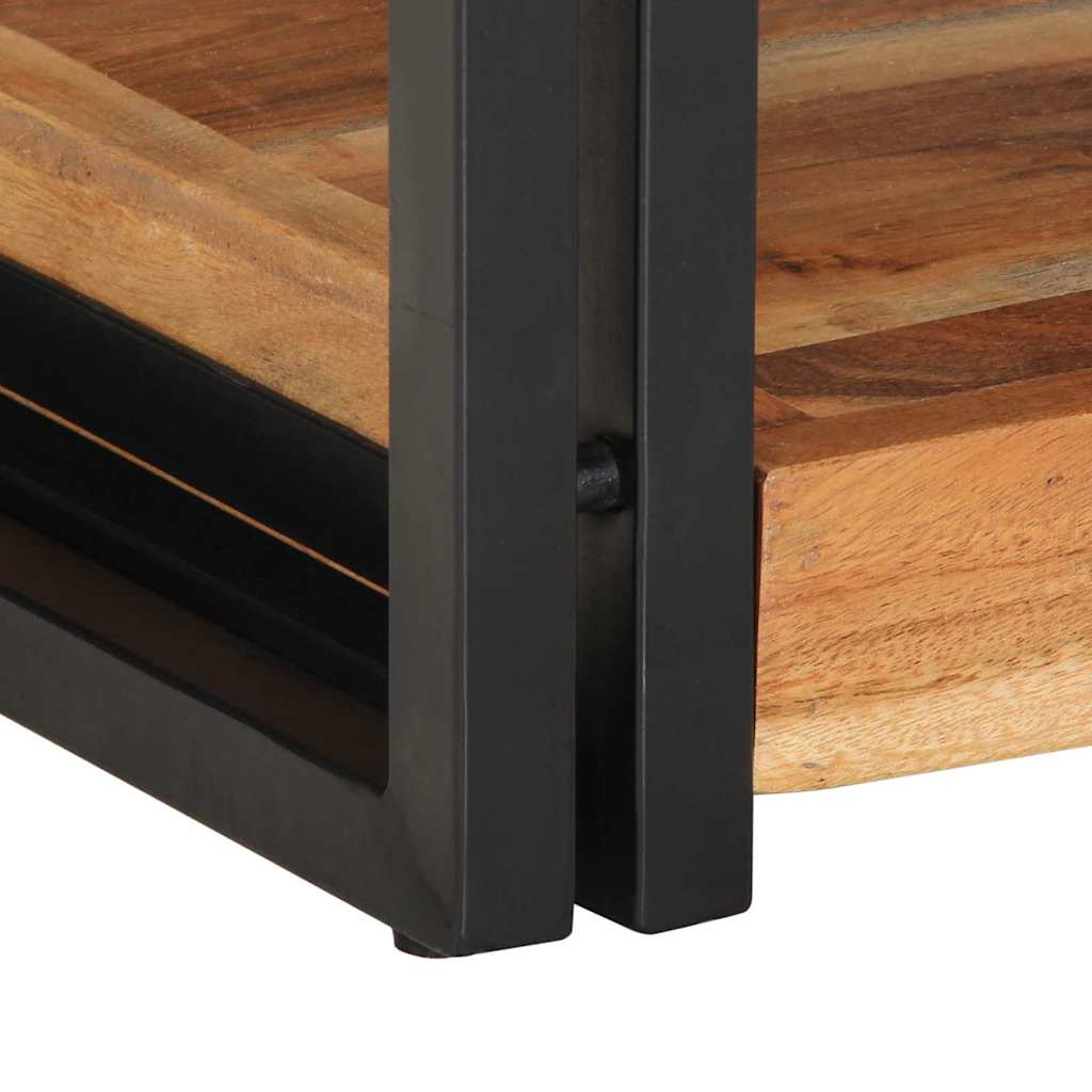 vidaXL Κομοδίνο 2 pcs Καφέ 40 x 35 x 50 εκ. Μασίφ ξύλο ακακίας