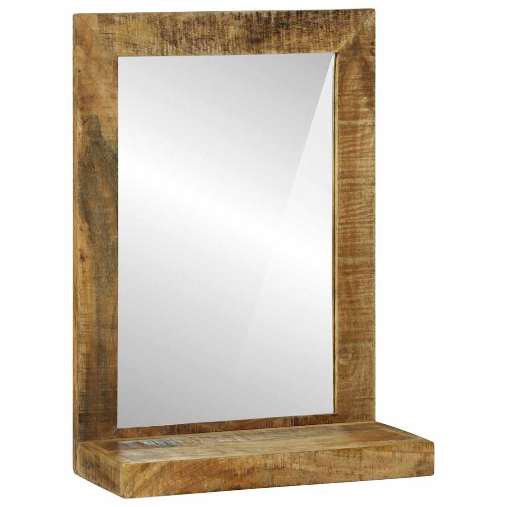 vidaXL Καθρέφτης 50x22x70 cm Μασίφ Ρουστίκ Ξύλο Μάνγκο
