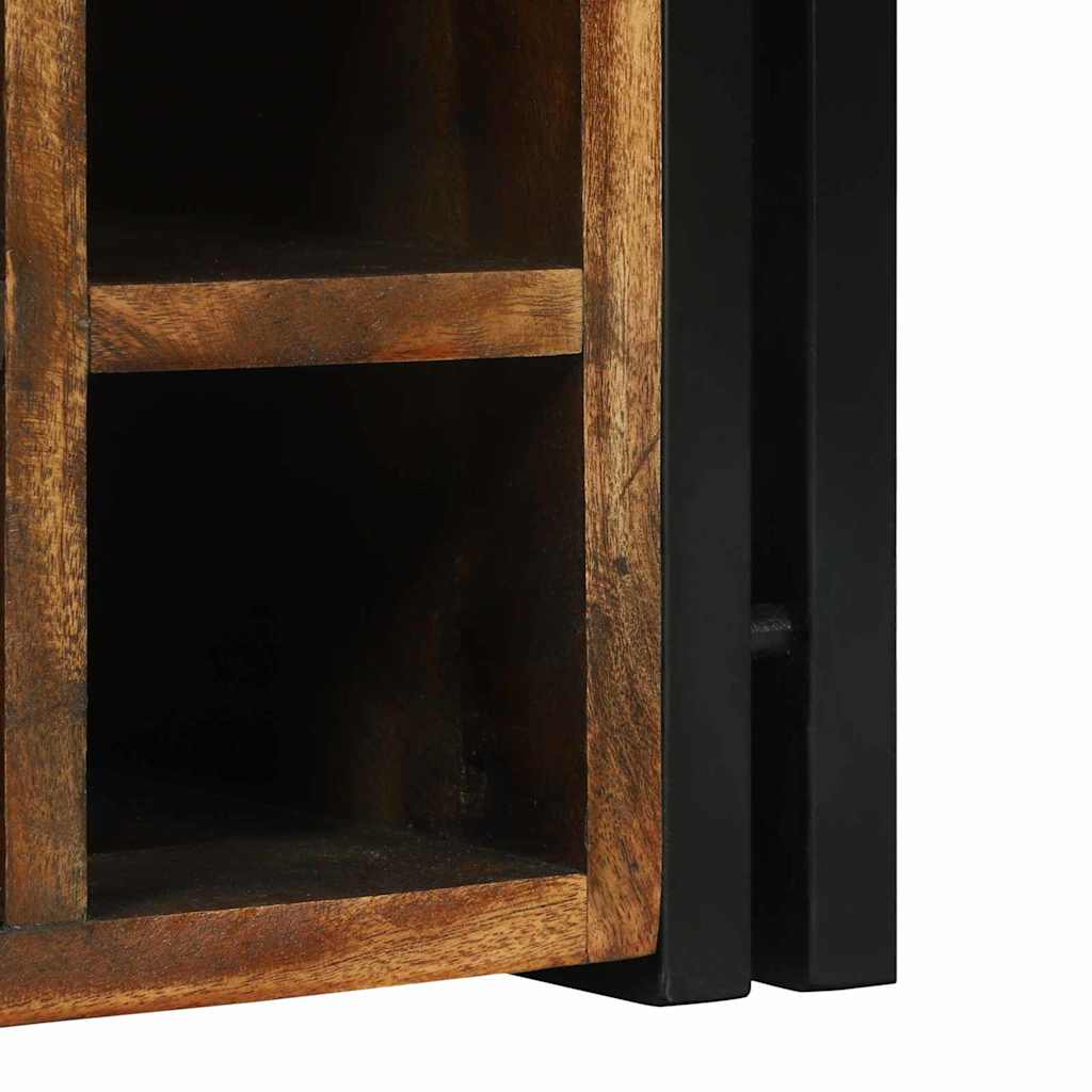 vidaXL Ράφι κρασιού 34.5x35x39 εκ. Ανακυκλωμένο ξύλο