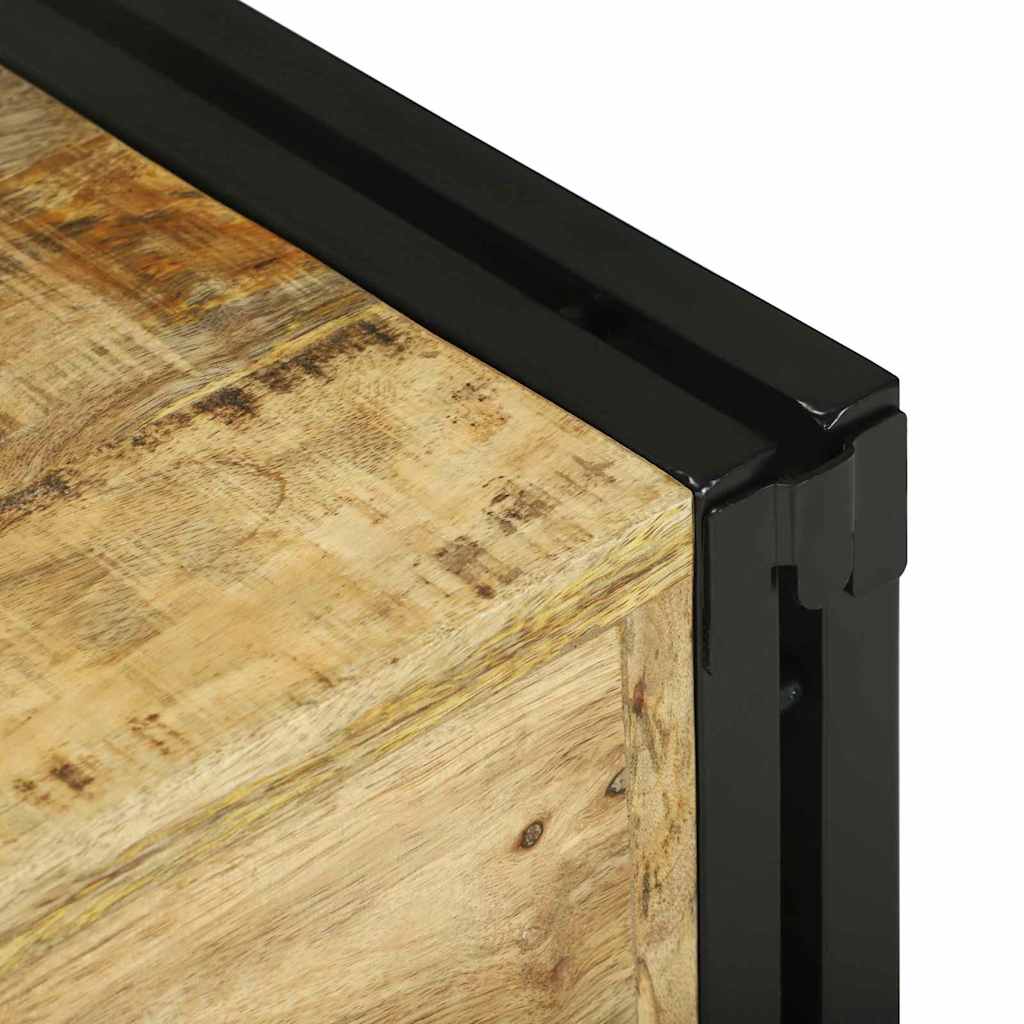 vidaXL Κρεμάστρα Κρασιού 46x35x27.5 εκ Μασίφ Ξύλο Τραχύ Μάνγκο