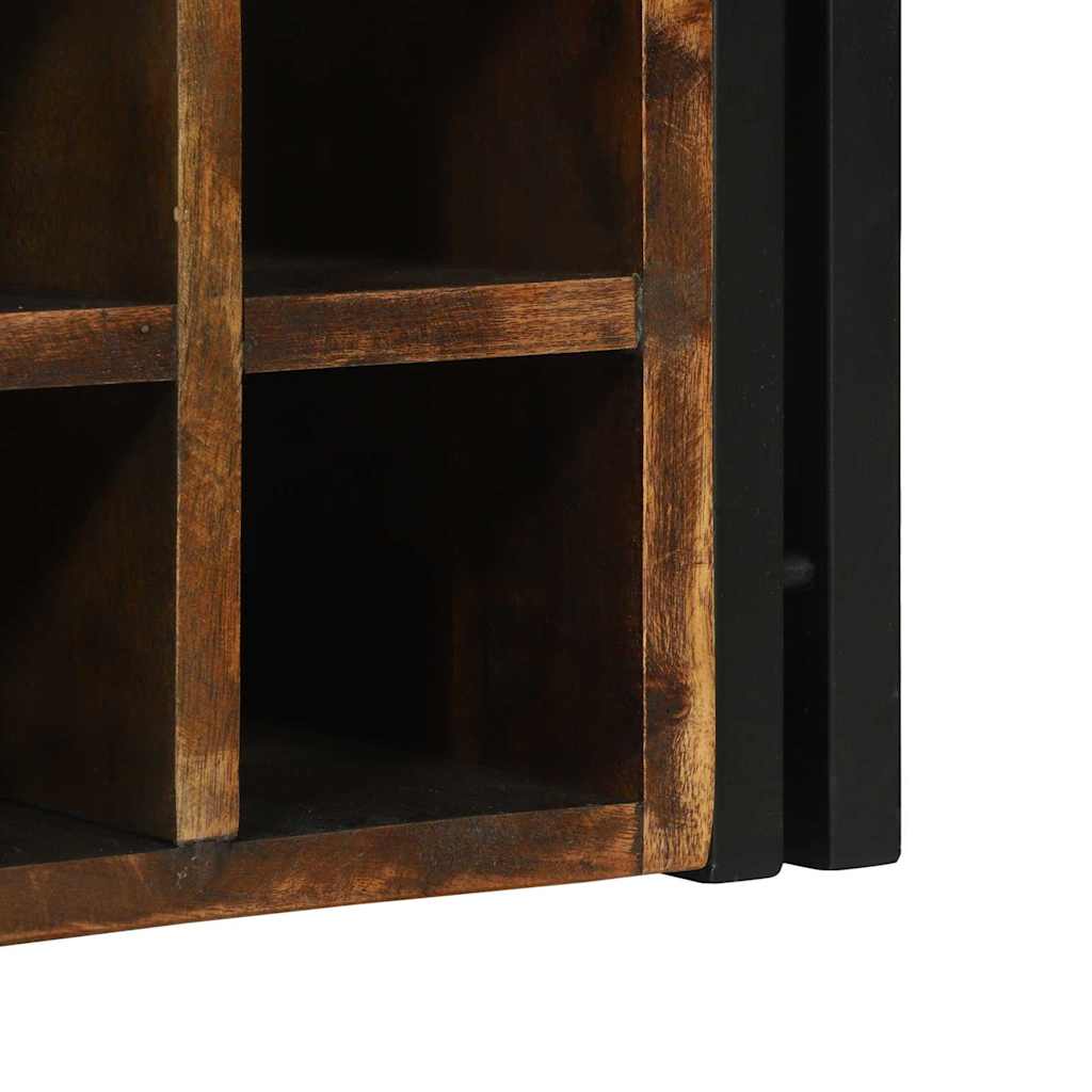 vidaXL Ράφι Κρασιού 46x35x27.5 εκ. Ανακυκλωμένο Ξύλο