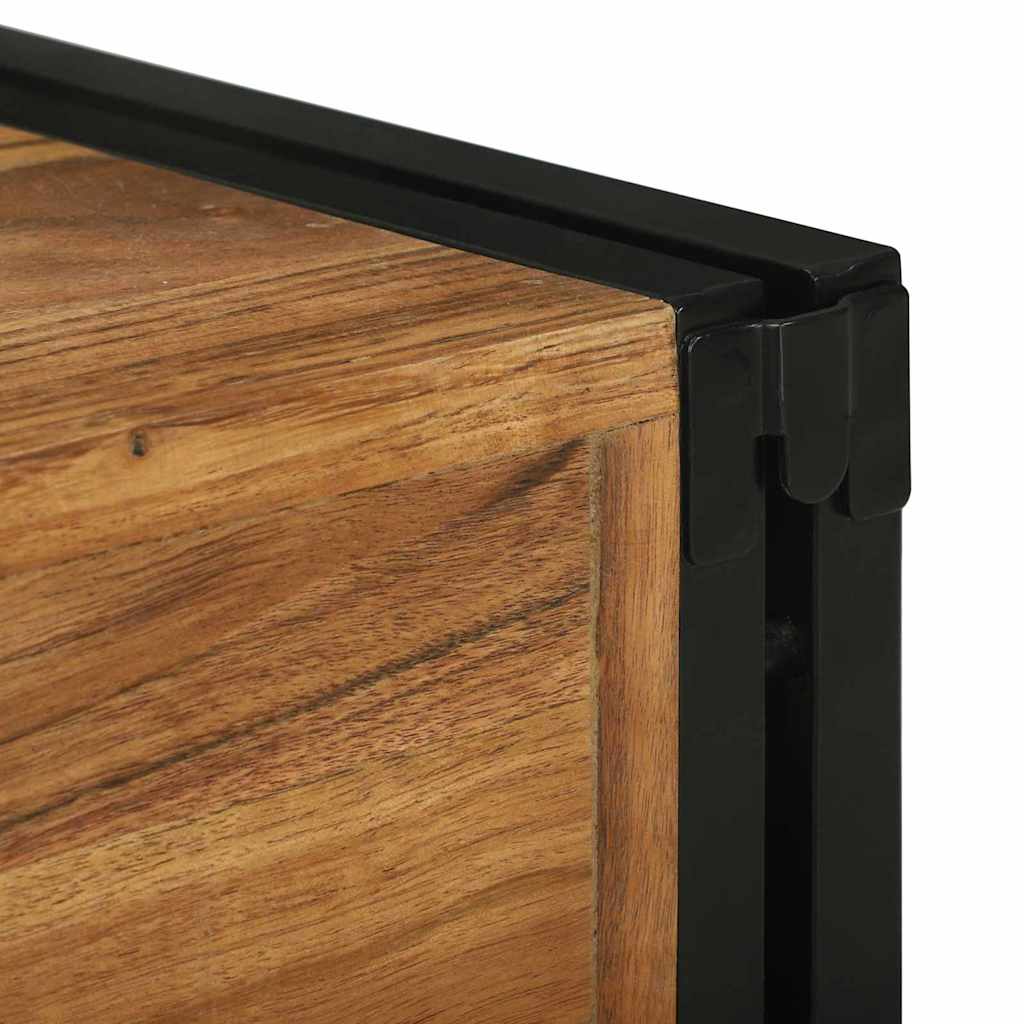 vidaXL Ράφι Κρασιού 46x35x27.5 cm Μασίφ Ξύλο Ακακίας