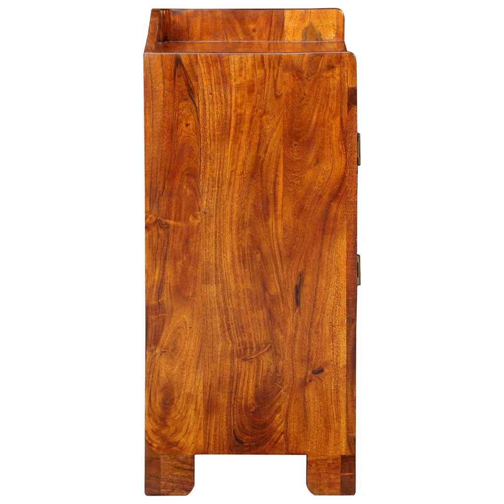 vidaXL Ντουλάπα Παπουτσιών Καφέ 55 x 35 x 75 εκ Μασίφ ξύλο ακακίας