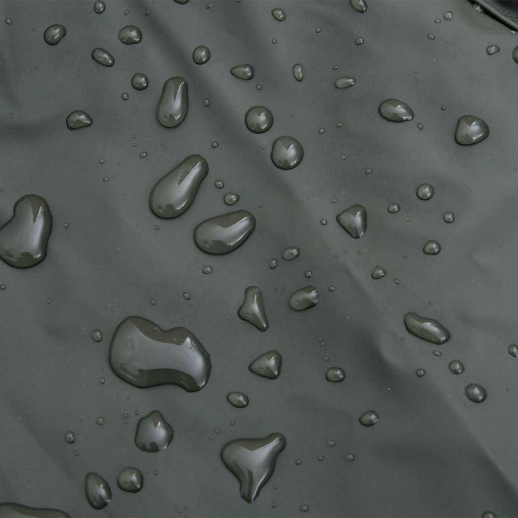 vidaXL Waist Waders με μπότες σκούρο πράσινο μέγεθος 38