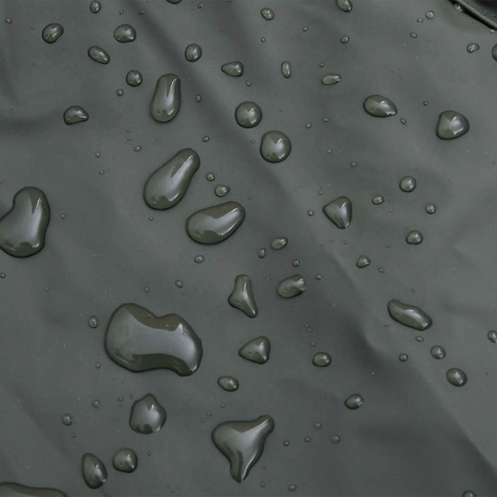 vidaXL Waist Waders με μπότες σκούρο πράσινο μέγεθος 41