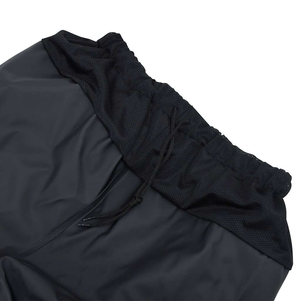vidaXL Waist Waders με μπότες Μαύρο μέγεθος 43