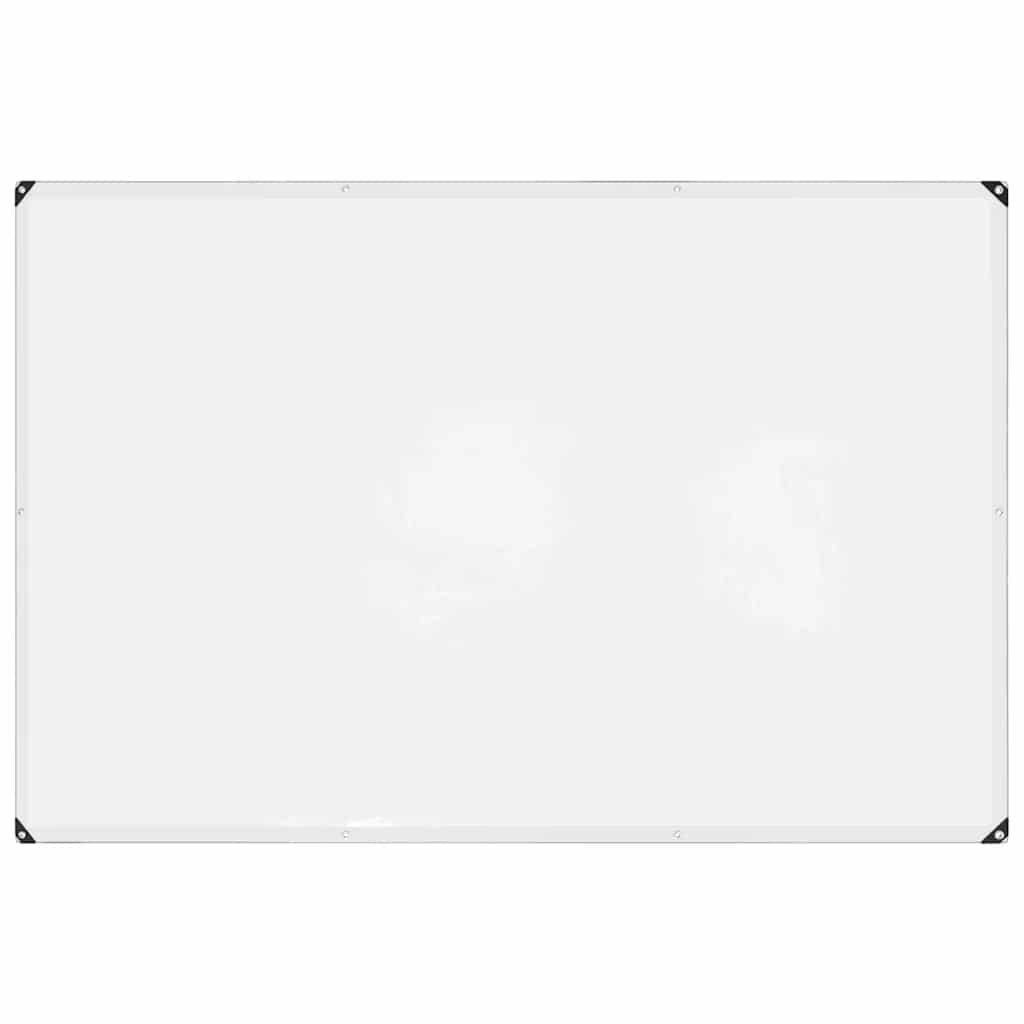 vidaXL Σαφής μουσαμάς με οπές 2x3 m πολυαιθυλένιο