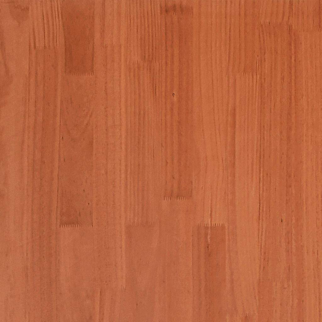 vidaXL Σκελετός Κρεβ. Χωρίς Στρώμα Καφέ Κεριού 160x200 εκ Μασίφ Πεύκο