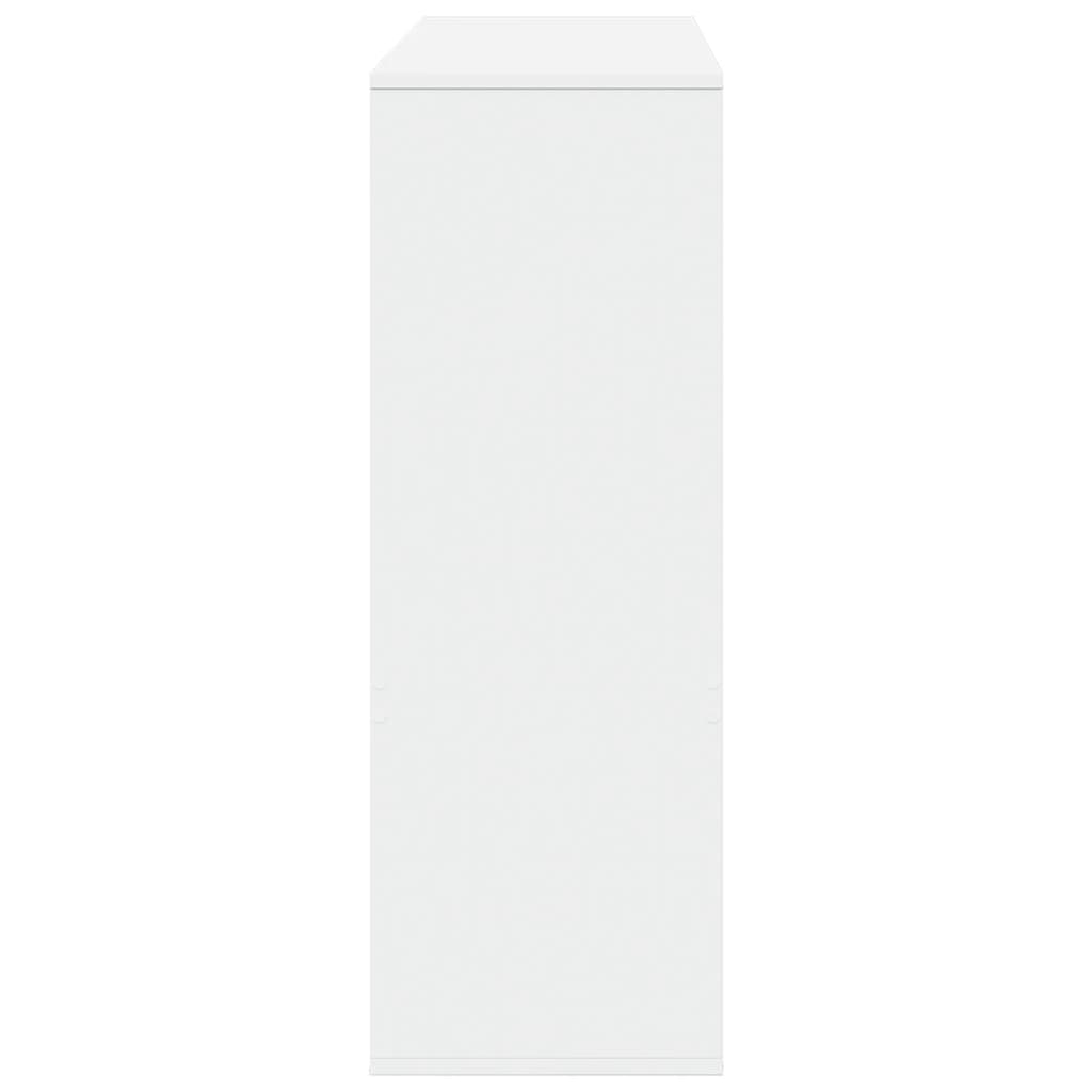 vidaXL Βιβλιοθήκη/Διαχωριστικό Χώρου Λευκό 100x33x94,5 εκ.
