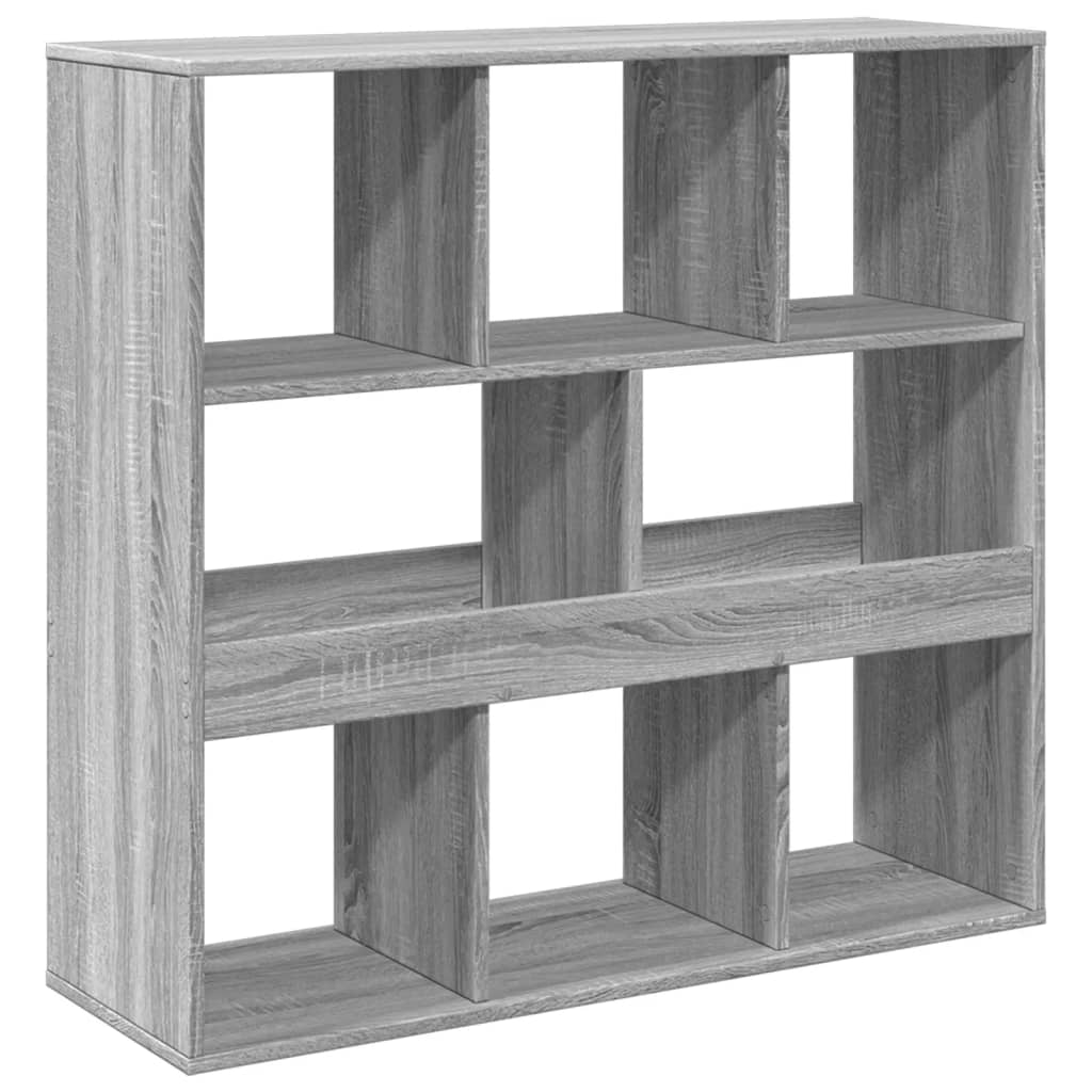 vidaXL Βιβλιοθήκη/Διαχωριστικό Χώρου Γκρι Sonoma 100x33x94,5 εκ.