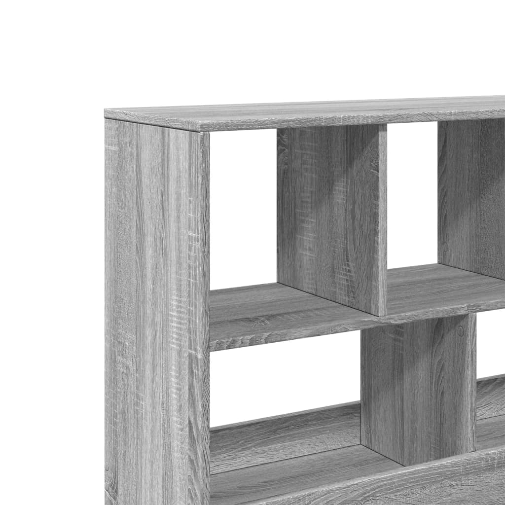 vidaXL Βιβλιοθήκη/Διαχωριστικό Χώρου Γκρι Sonoma 100x33x94,5 εκ.
