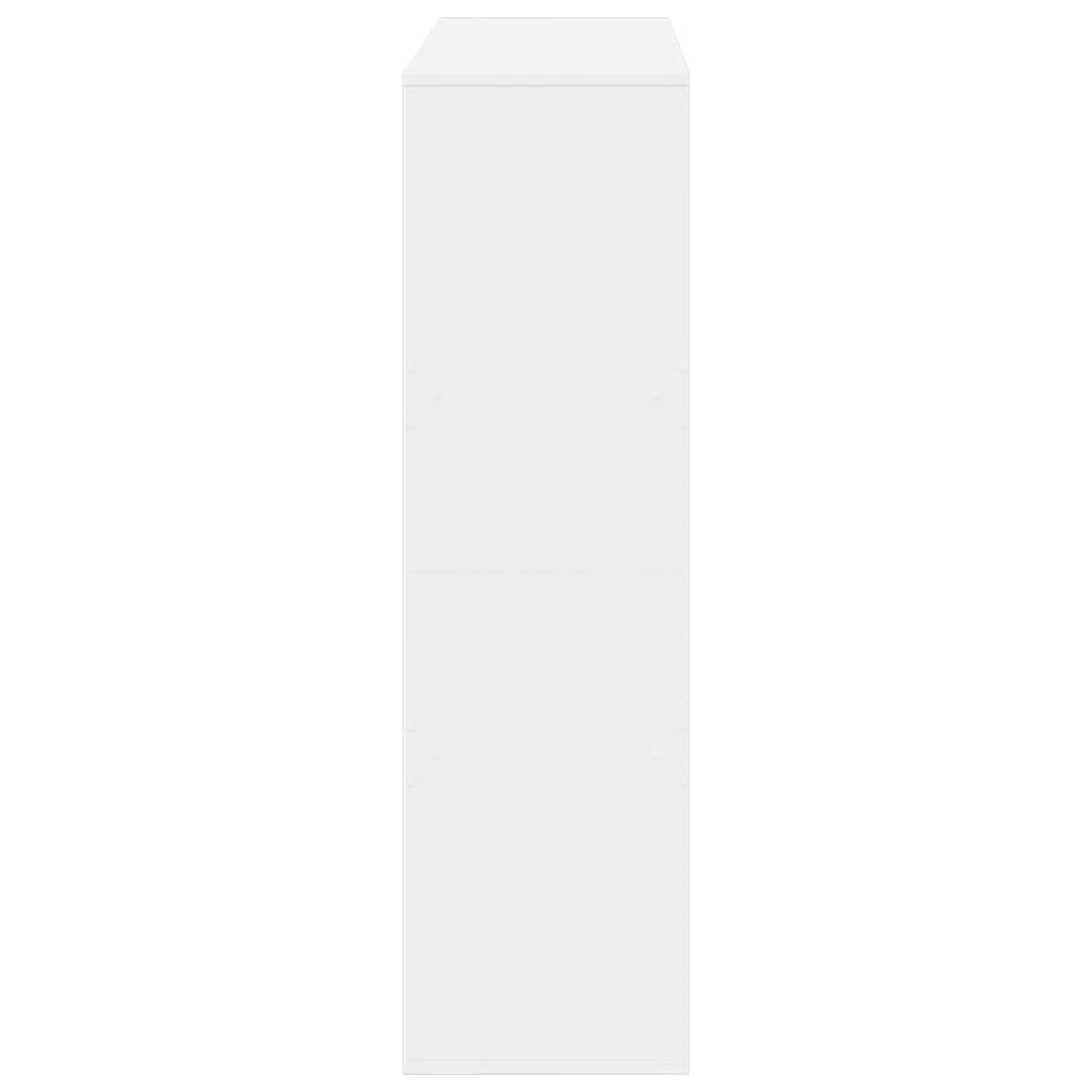vidaXL Βιβλιοθήκη/Διαχωριστικό Χώρου Λευκό 100x33x115 εκ.