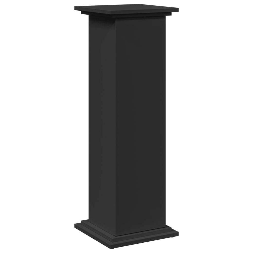 vidaXL Βάση Οθόνης με Αποθ. Μαύρο 31x30x90 εκ. Επεξεργασμένο Ξύλο