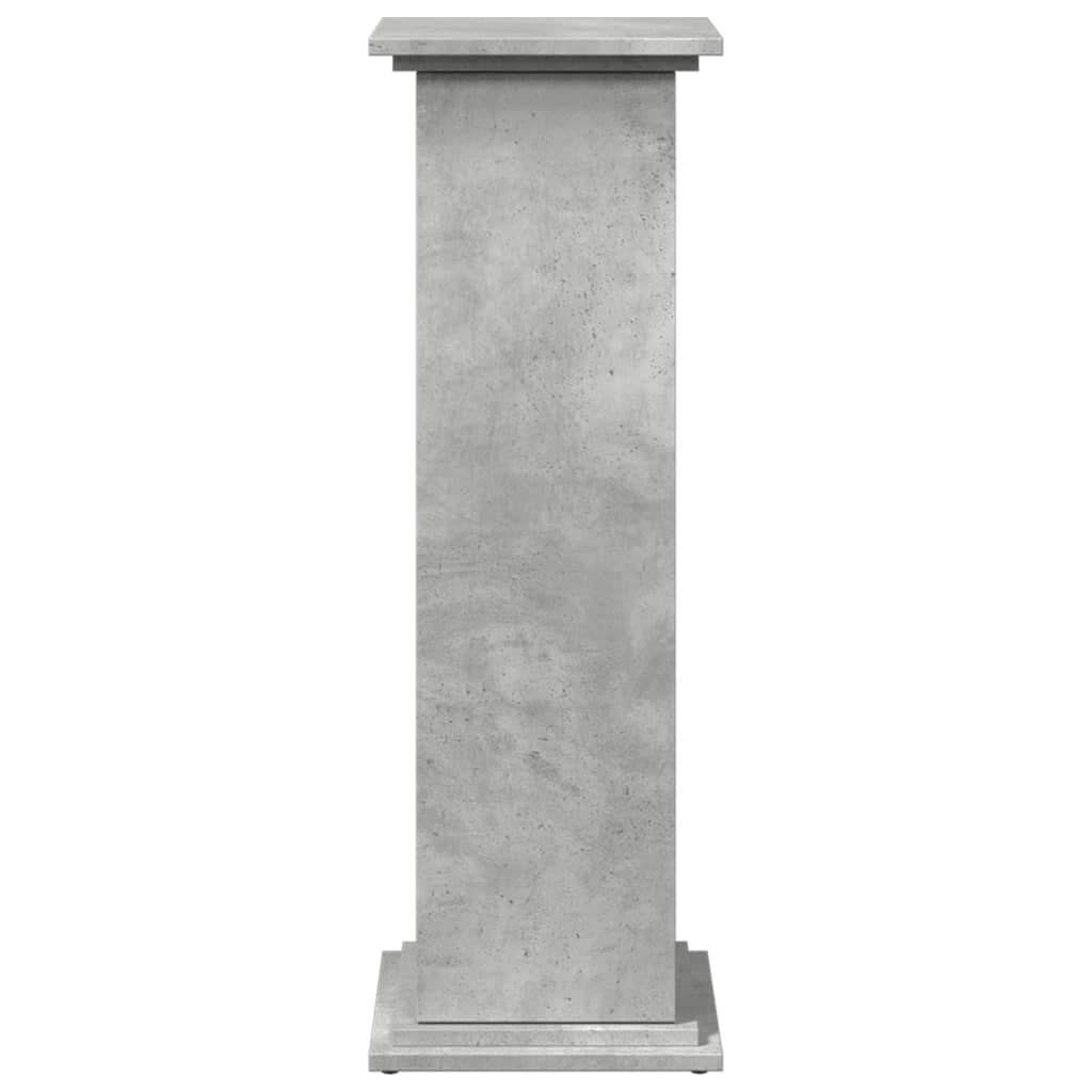 vidaXL Βάση Οθόνης με Αποθ. Γκρι Σκυρ. 31x30x90 εκ. Επεξεργασμένο Ξύλο