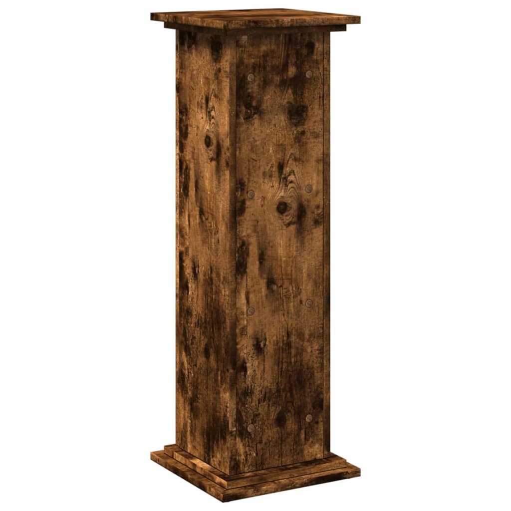 vidaXL Βάση Οθόνης με Αποθ. Καπνιστή Δρυς 31x30x90 εκ. Επεξ. Ξύλο