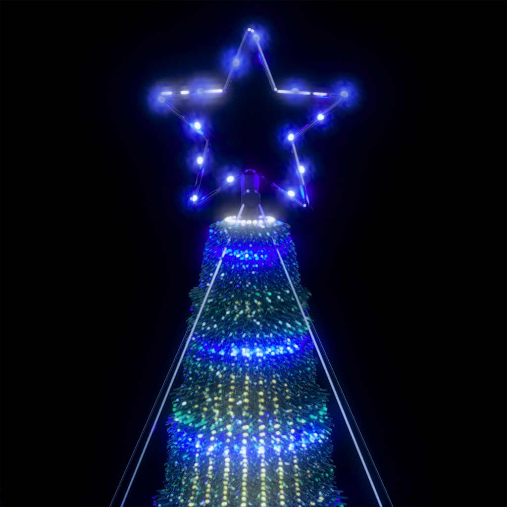 vidaXL Χριστουγεννιάτικο δέντρο LED 1028 LED μπλε 403 cm