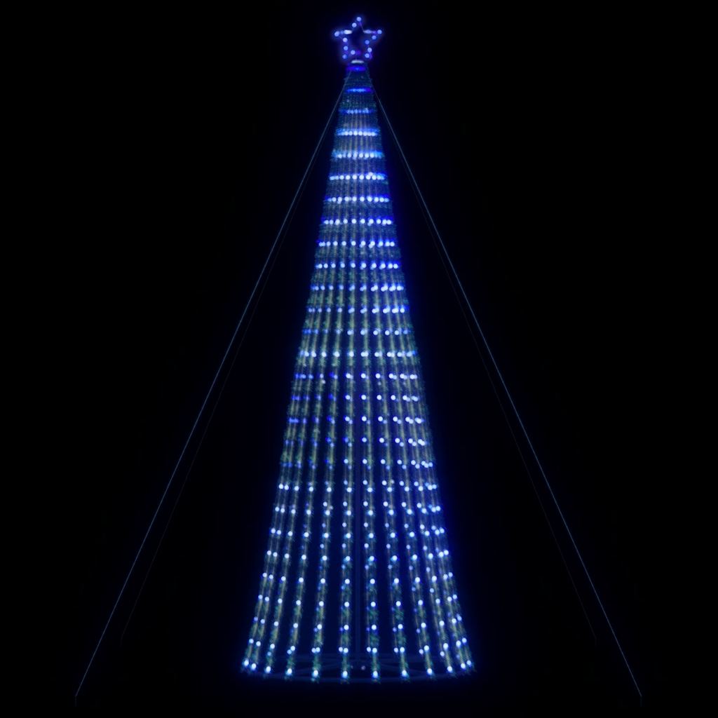 vidaXL Χριστουγεννιάτικο δέντρο LED 1028 LED μπλε 403 cm