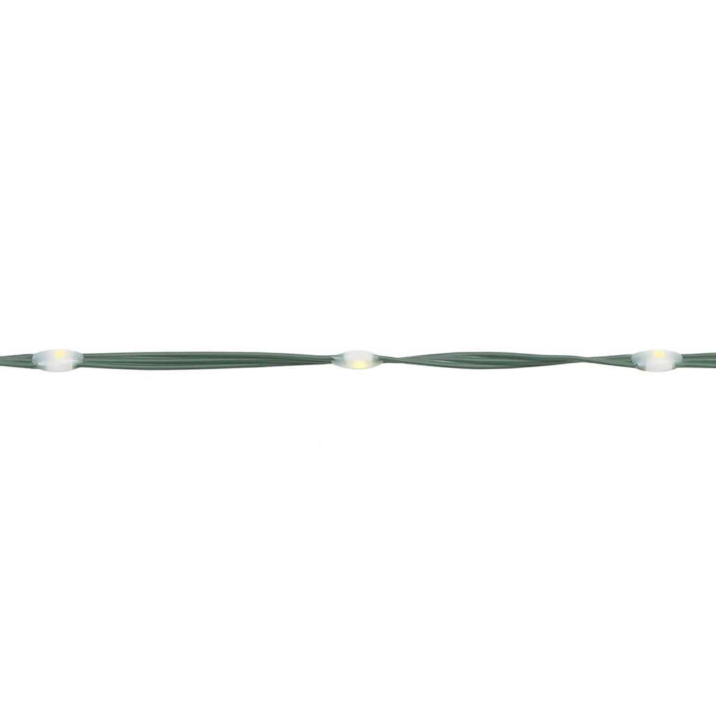 vidaXL Χριστουγεννιάτικο δέντρο LED 483 LED Θερμό Λευκό 240 εκ.