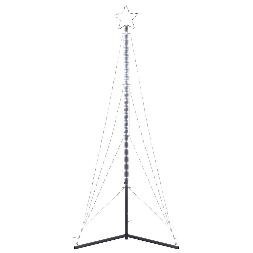 vidaXL Χριστουγεννιάτικο δέντρο LED 483 LED Cold White 240 cm