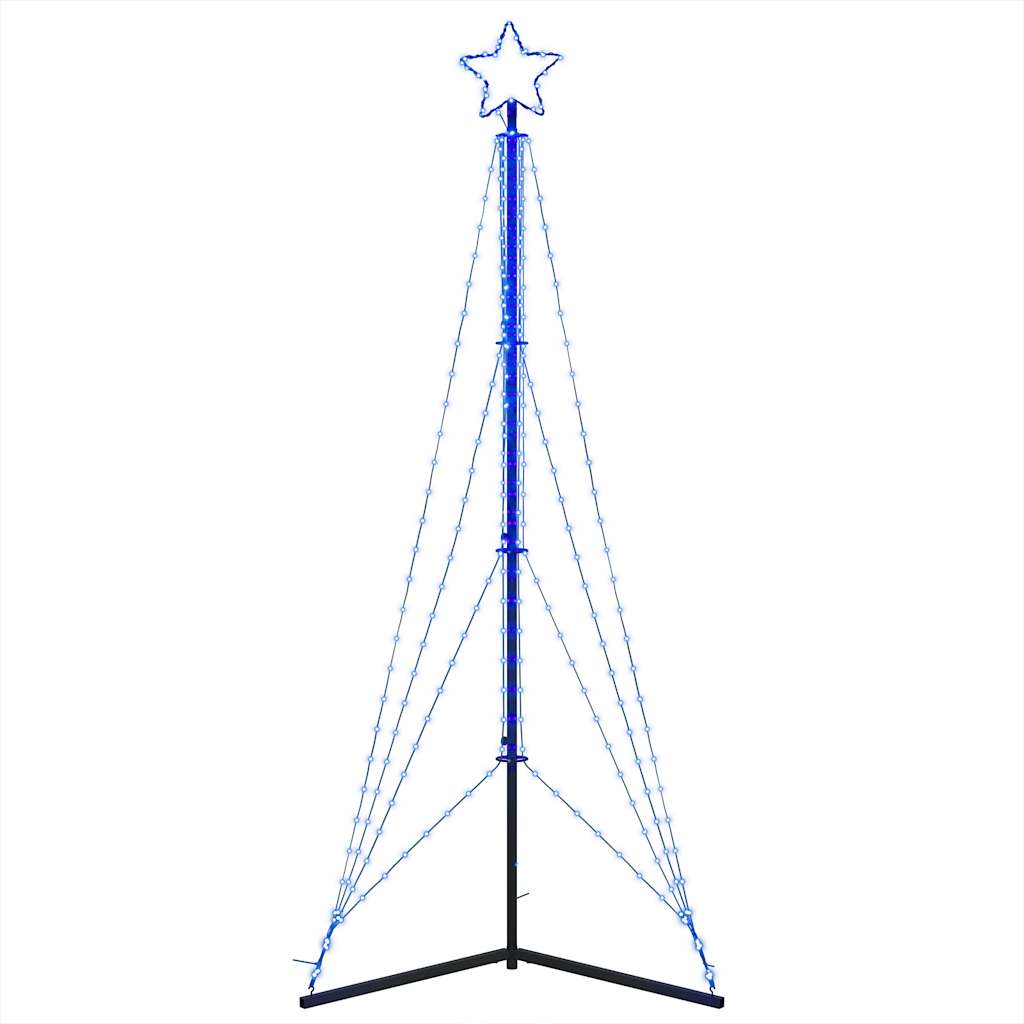 vidaXL Χριστουγεννιάτικο δέντρο LED 483 LED μπλε 240 cm