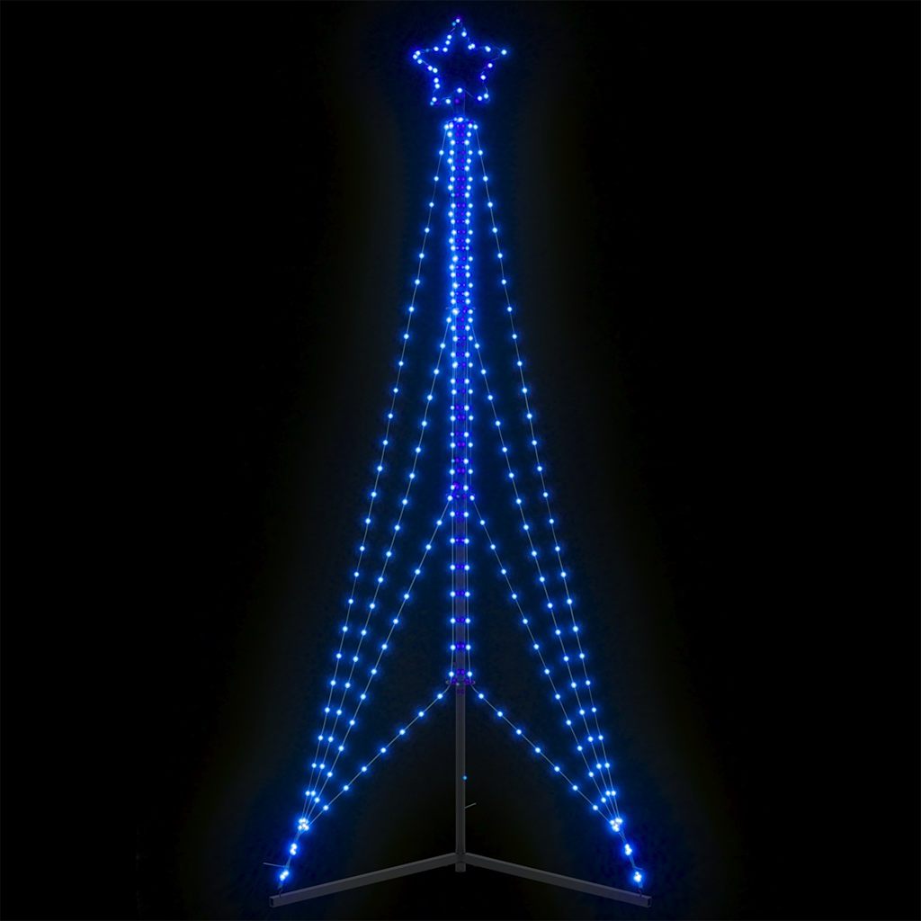 vidaXL Χριστουγεννιάτικο δέντρο LED 483 LED μπλε 240 cm