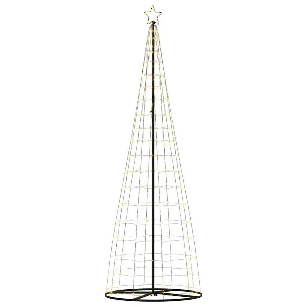 vidaXL Χριστουγεννιάτικο δέντρο LED 550 LED Ζεστό Λευκό 304 cm