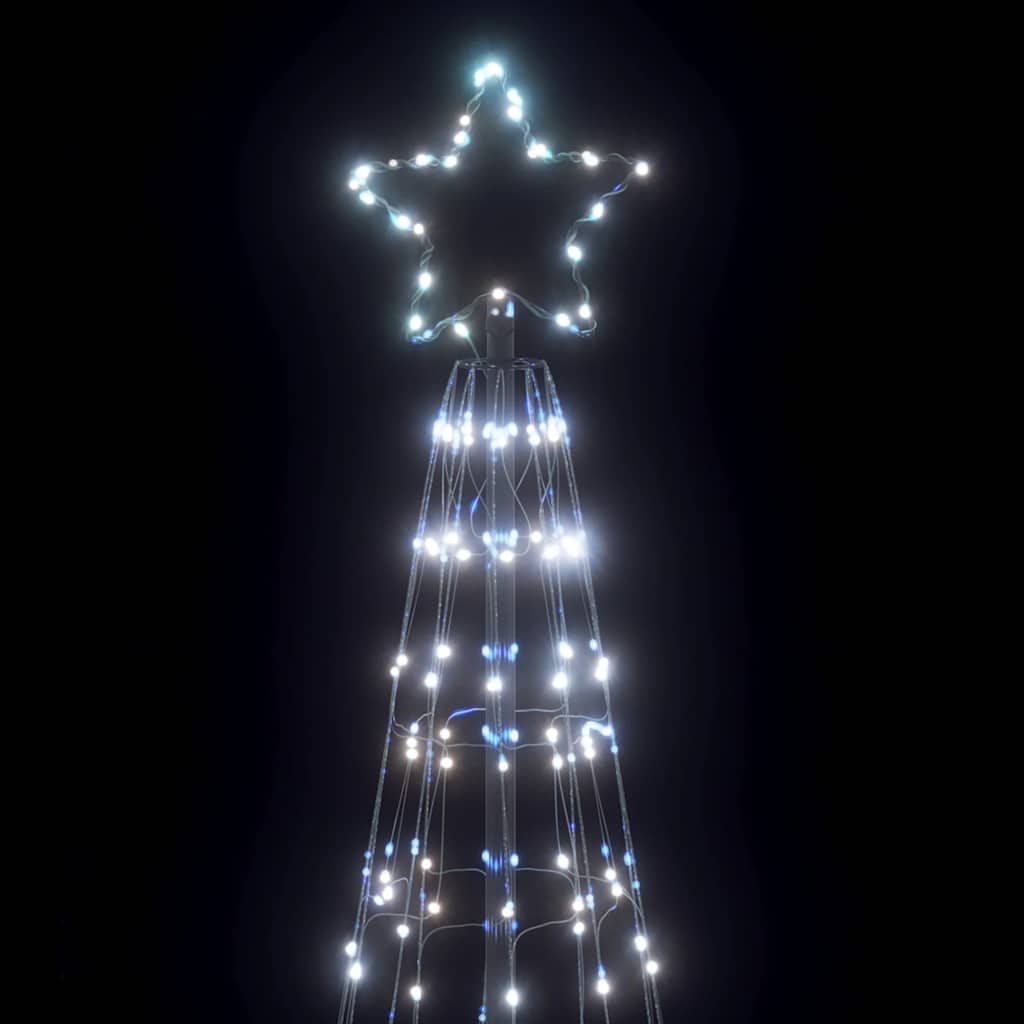 vidaXL Χριστουγεννιάτικο δέντρο LED 550 LED Cold White 304 cm