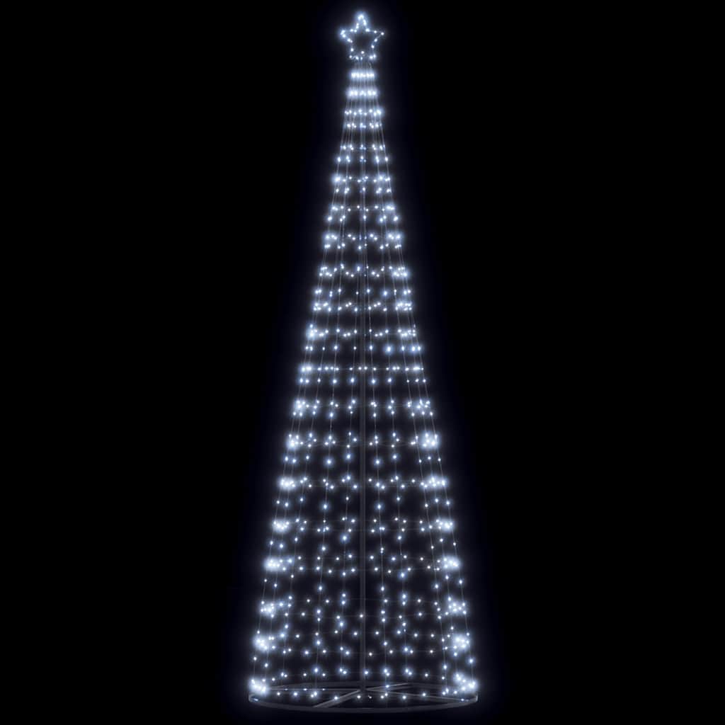 vidaXL Χριστουγεννιάτικο δέντρο LED 550 LED Cold White 304 cm