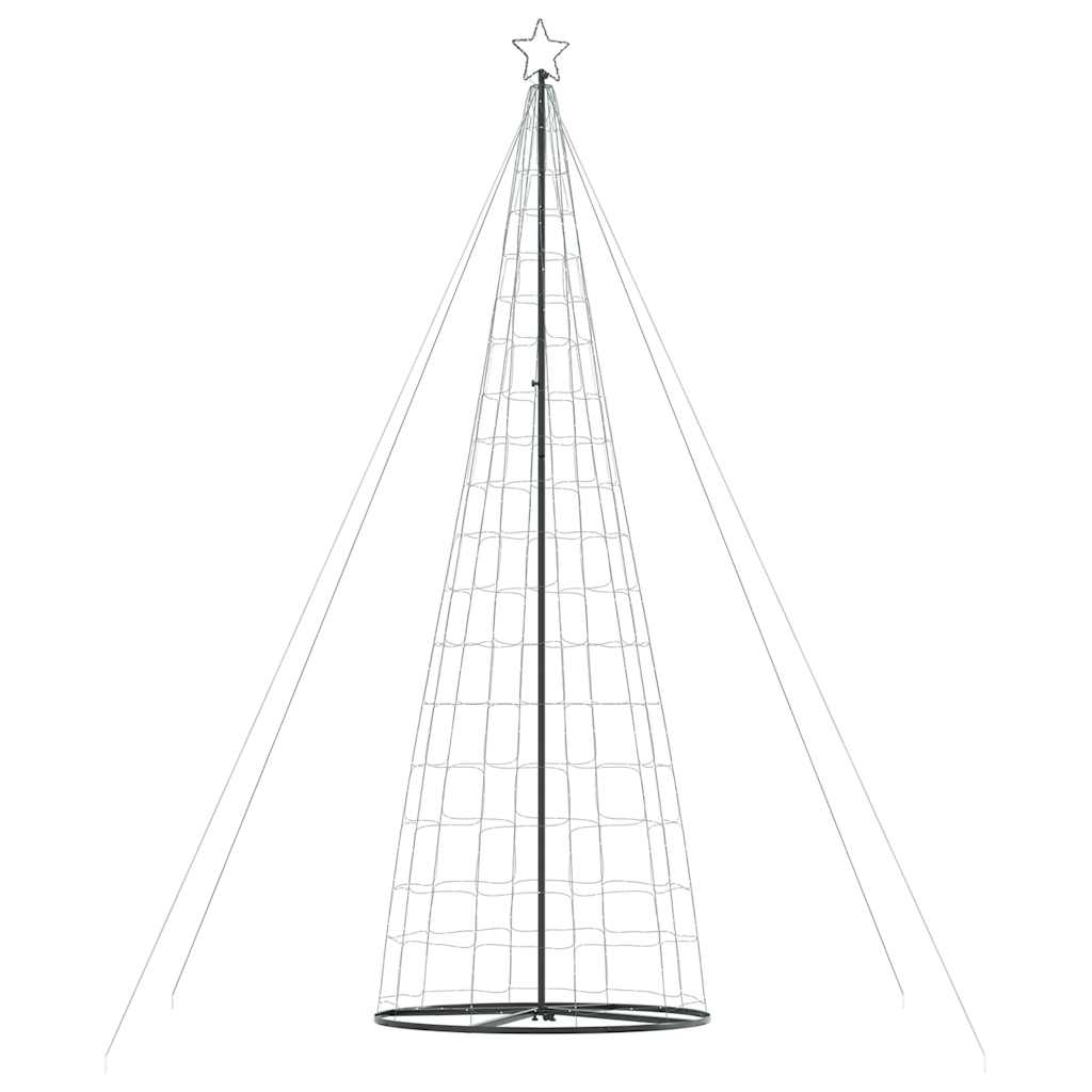 vidaXL Χριστουγεννιάτικο δέντρο LED 1534 LED Ζεστό Λευκό 503 cm