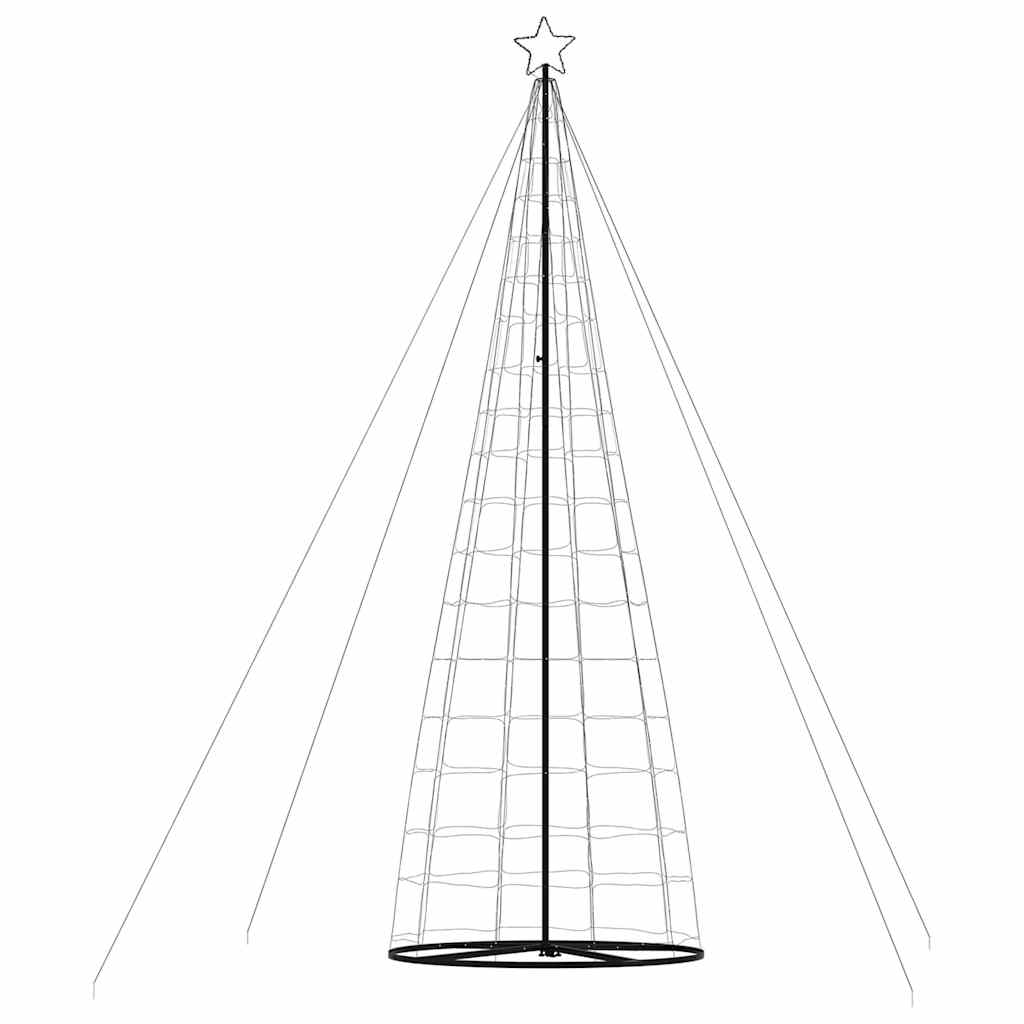 vidaXL Χριστουγεννιάτικο δέντρο LED 1534 LED Ζεστό Λευκό 503 cm