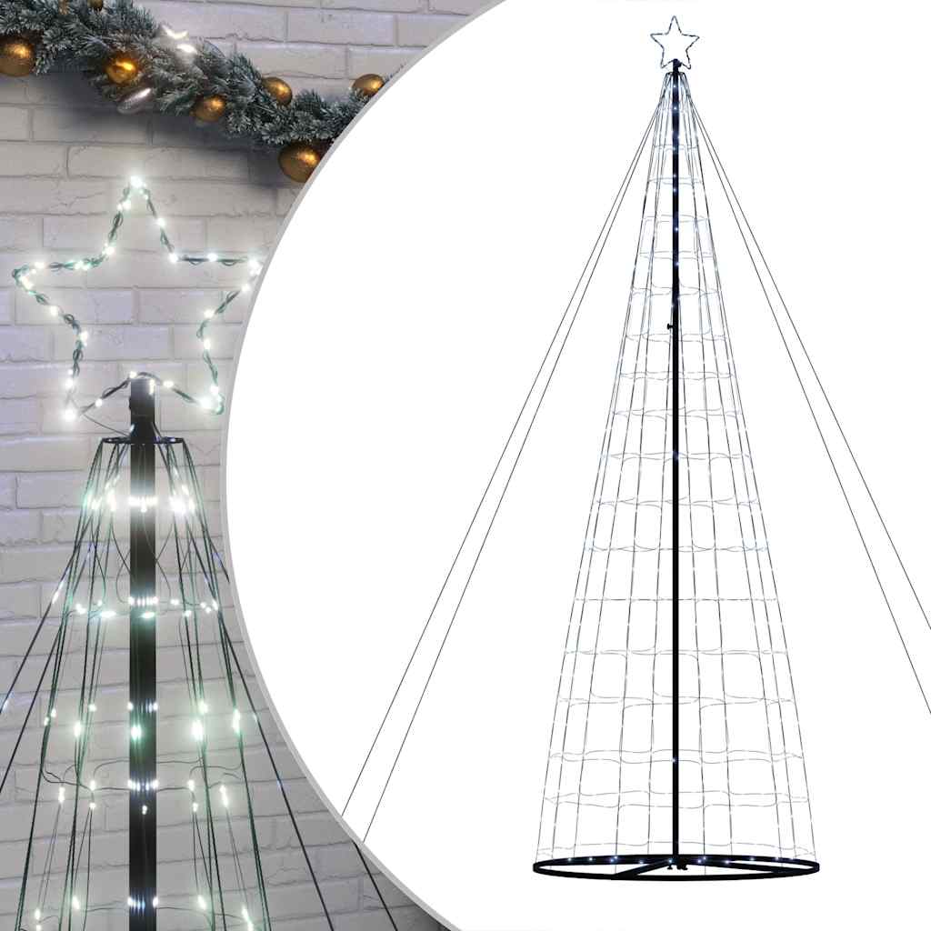 vidaXL Χριστουγεννιάτικο δέντρο LED 1534 LED Cold White 503 cm