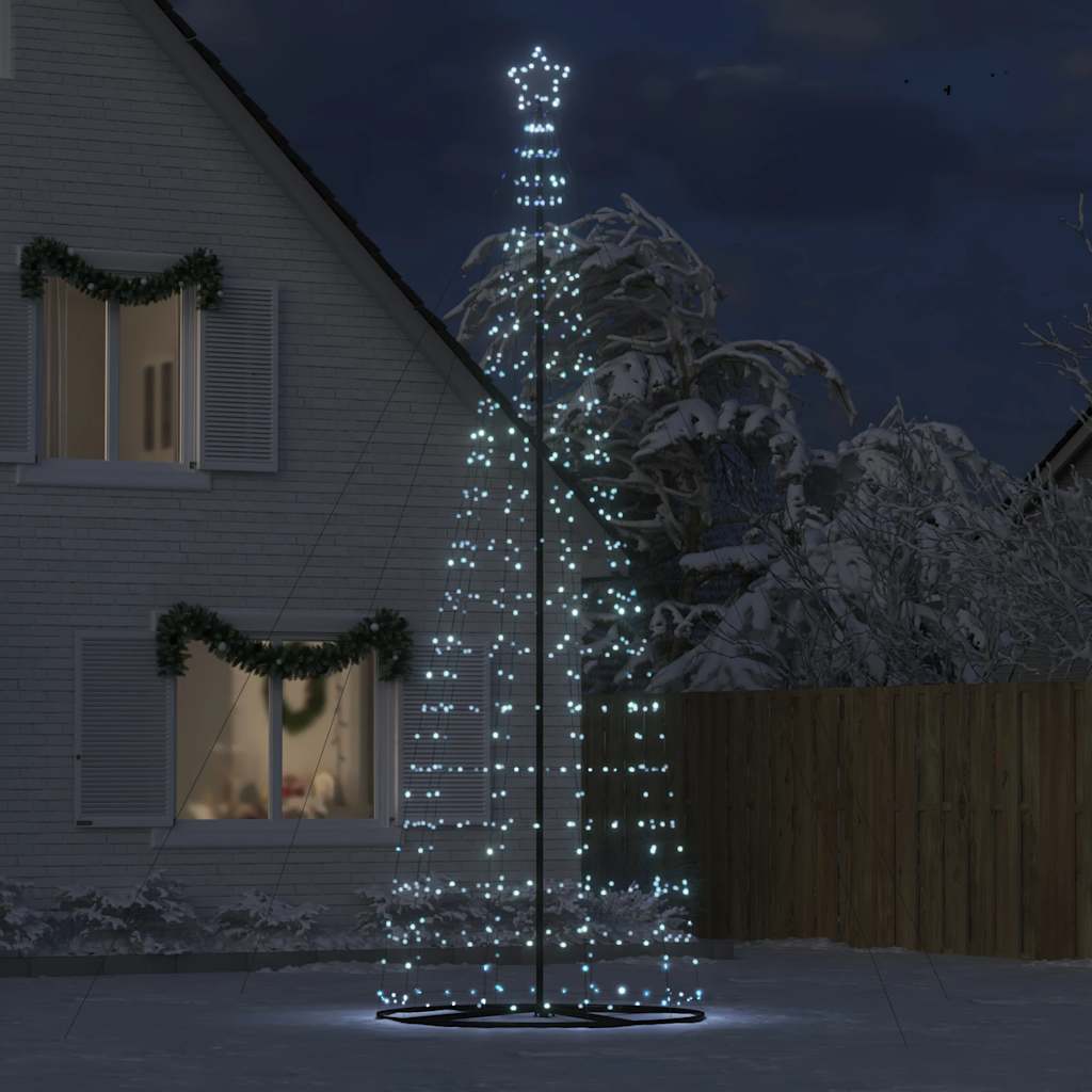 vidaXL Χριστουγεννιάτικο δέντρο LED 1534 LED Cold White 503 cm