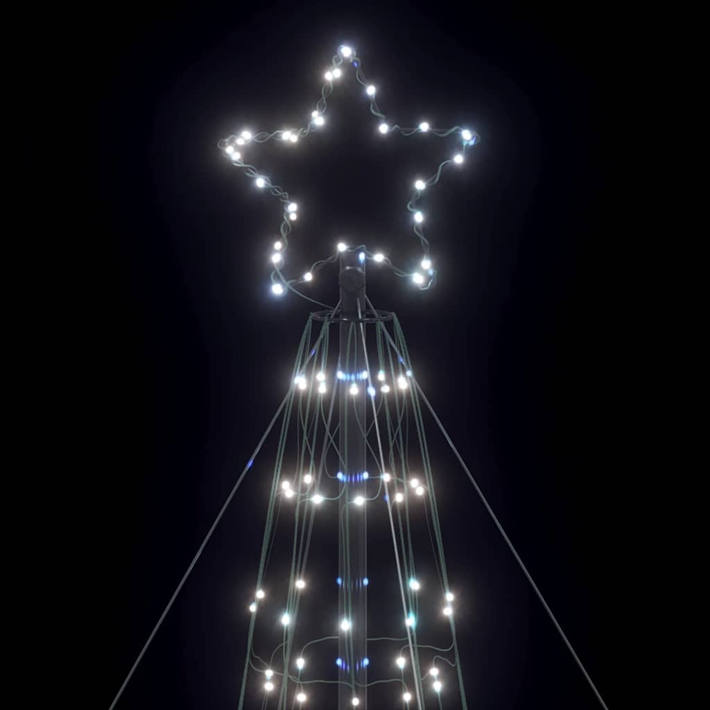 vidaXL Χριστουγεννιάτικο δέντρο LED 1534 LED Cold White 503 cm