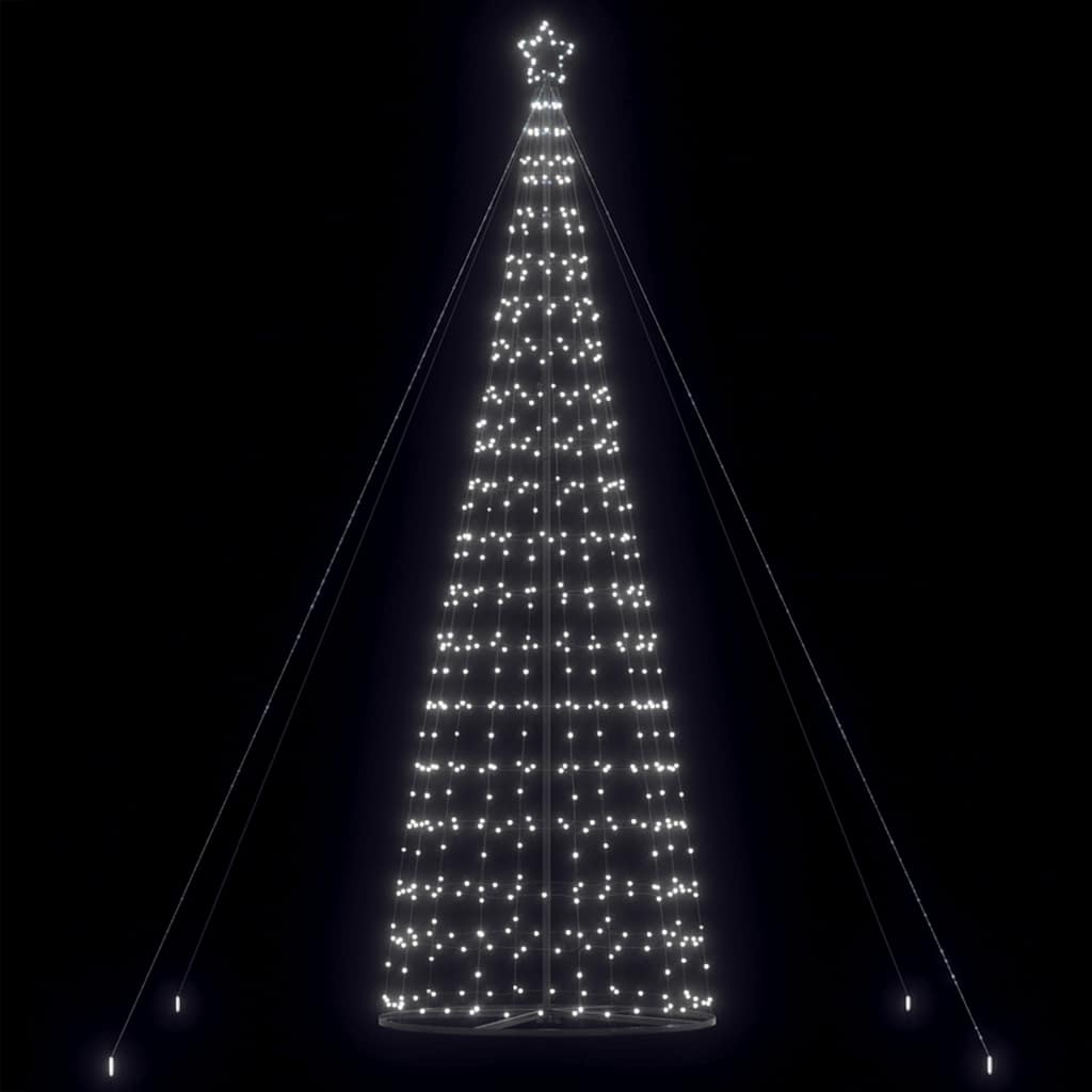 vidaXL Χριστουγεννιάτικο δέντρο LED 1534 LED Cold White 503 cm