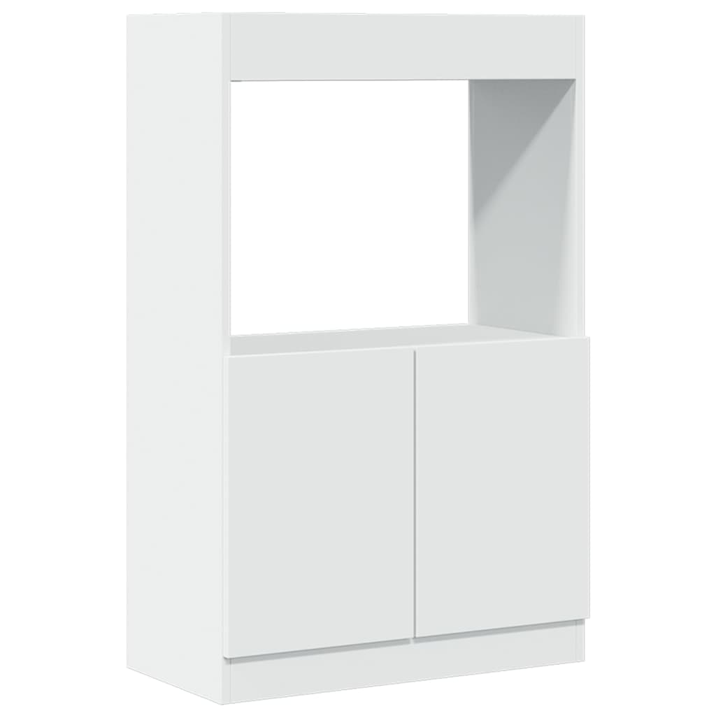vidaXL Ντουλάπι Λευκό 63x33x100 εκ. από Επεξεργασμένο Ξύλο
