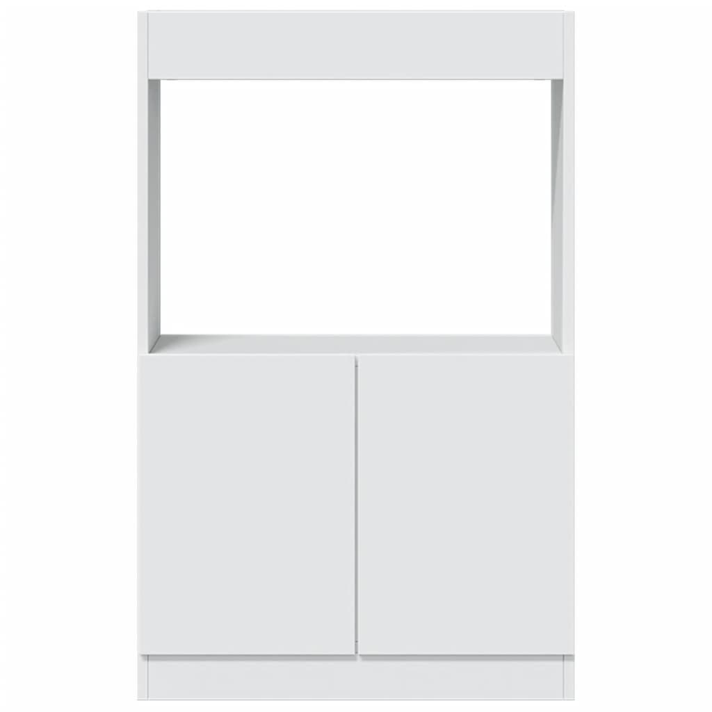 vidaXL Ντουλάπι Λευκό 63x33x100 εκ. από Επεξεργασμένο Ξύλο