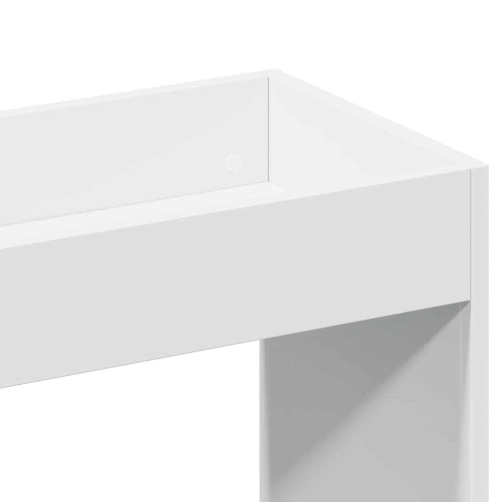 vidaXL Ντουλάπι Λευκό 63x33x100 εκ. από Επεξεργασμένο Ξύλο