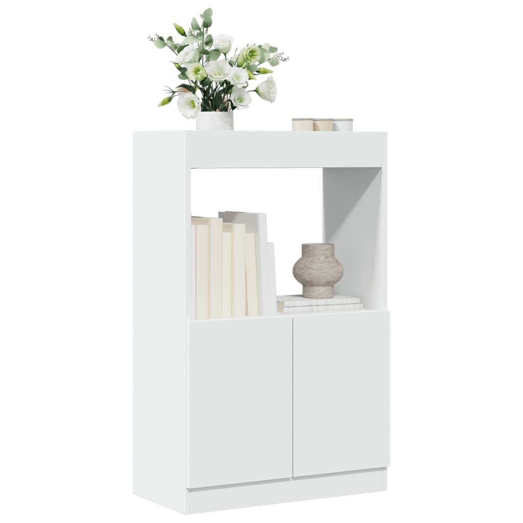vidaXL Ντουλάπι Λευκό 63x33x100 εκ. από Επεξεργασμένο Ξύλο
