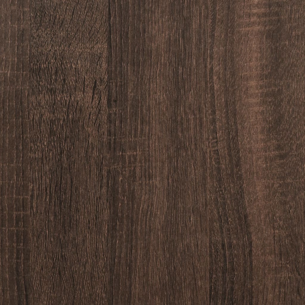 vidaXL Ντουλάπι Καφέ Δρυς 63x33x140 εκ. από Επεξεργασμένο Ξύλο